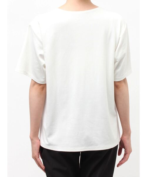 ELENDEEK(エレンディーク)の「DOCKING BUSTIER CS(Tシャツ/カットソー・レディース・ブラック/オフホワイト・FREE)」の20枚目の写真