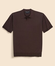 ギマコットン ジョニーカラー ポロセーター