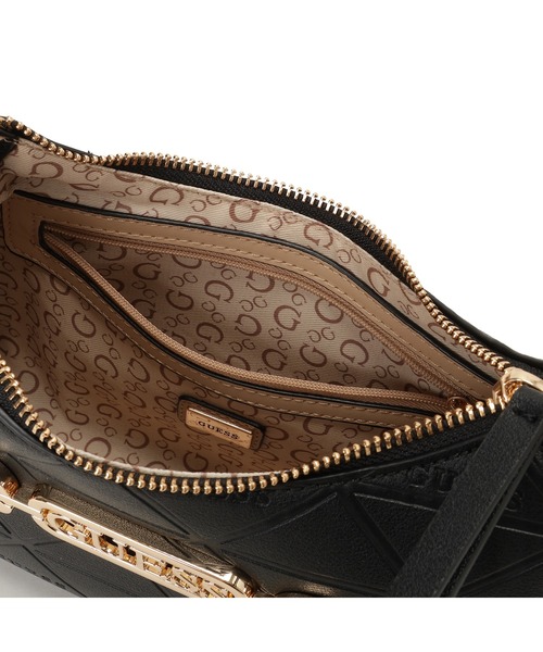 Guess(ゲス)の「CELESTIA Mini Shoulder Bag ショルダーバッグ(ショルダーバッグ・レディース・ブラック/ライトベージュ・ONE SIZE)」の7枚目の写真