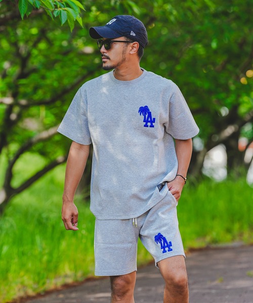 adamsJUGGLER（アダムスジャグラー）の「RTEGパームツリーLAティー（Tシャツ/カットソー・メンズ・グレー/ブルー/ブラック/ホワイト・S/L/M/XL）」の4枚目の写真