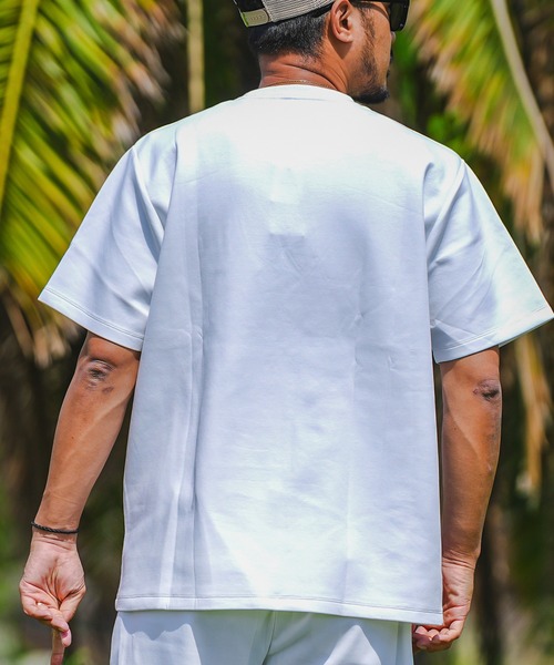 adamsJUGGLER（アダムスジャグラー）の「RTEGパームツリーLAティー（Tシャツ/カットソー・メンズ・グレー/ブルー/ブラック/ホワイト・S/L/M/XL）」の16枚目の写真