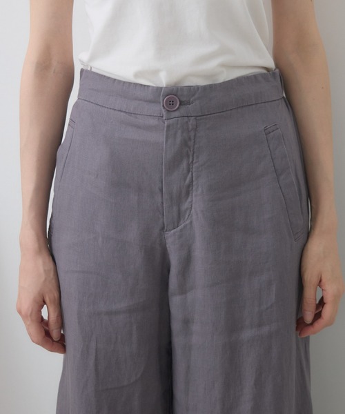 KATHARINE ROSS(キャサリンロス)の「フレンチリネンワイドパンツ(その他パンツ・レディース・ブラック/グレー・MEDIUM/LARGE)」の15枚目の写真