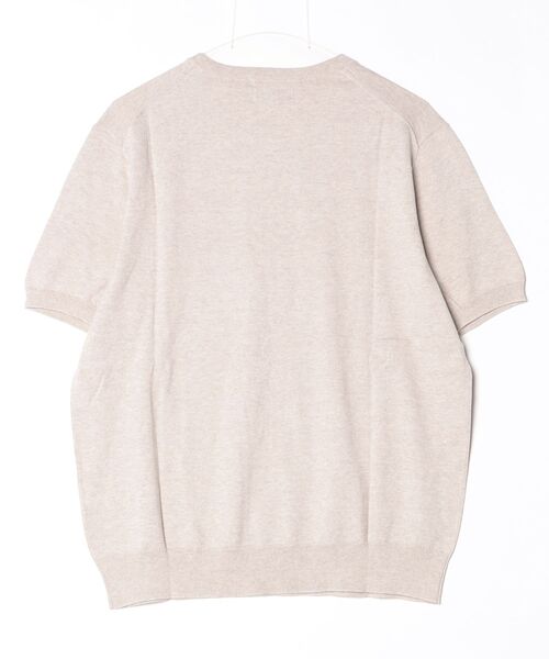 POLO RALPH LAUREN(ポロ ラルフ ローレン)の「コットン クルーネック ショートスリーブ セーター(ニット/セーター・メンズ・ブラウン・L/M/S/XL/XS)」の4枚目の写真