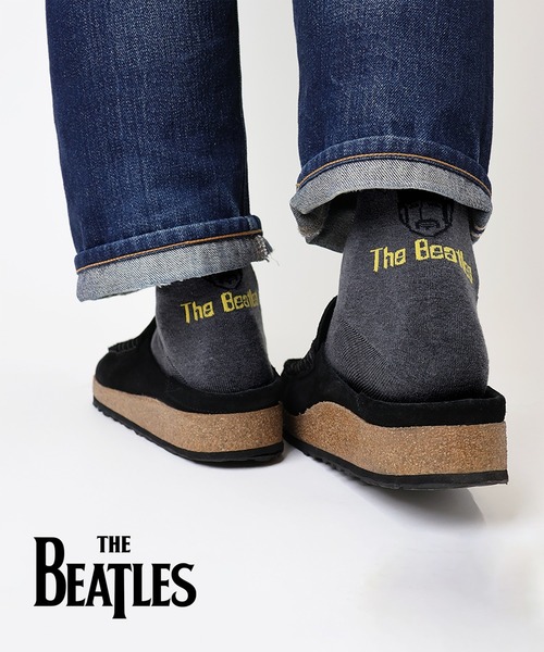 CHICSTOCKS(シックストックス)の「THE BEATLES Yellow Submarine(ソックス/靴下・メンズ・アイボリー/ダークグレー・SMALL/LARGE/MEDIUM)」の9枚目の写真