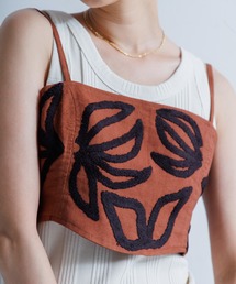 LEIN（リーン）の「リングヤーンアリ刺繍ビスチェ（その他トップス）」