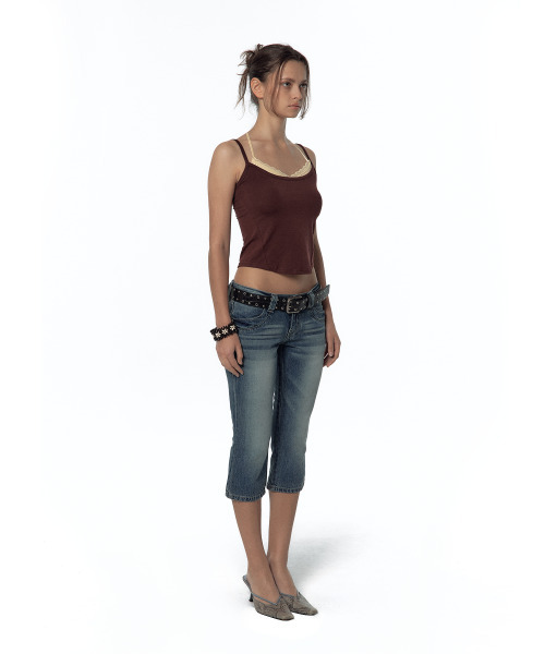 KASHIKO(カシコ)の「Nessa Lace Top Wine-Yellow(Tシャツ/カットソー・レディース・その他・FREE)」の7枚目の写真