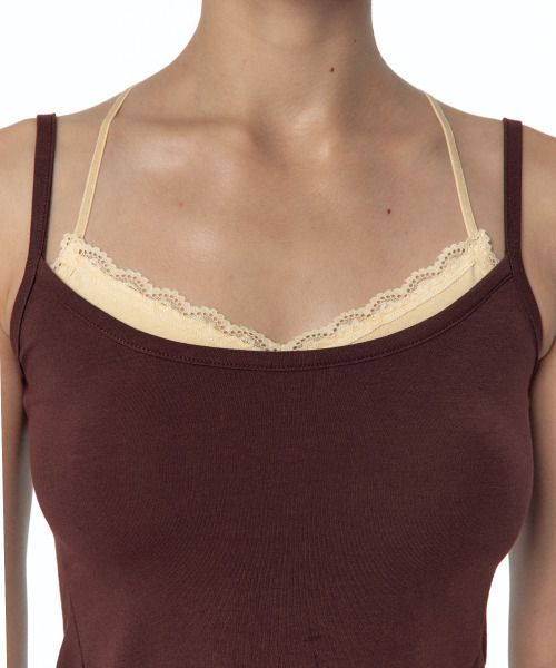 KASHIKO(カシコ)の「Nessa Lace Top Wine-Yellow(Tシャツ/カットソー・レディース・その他・FREE)」の10枚目の写真