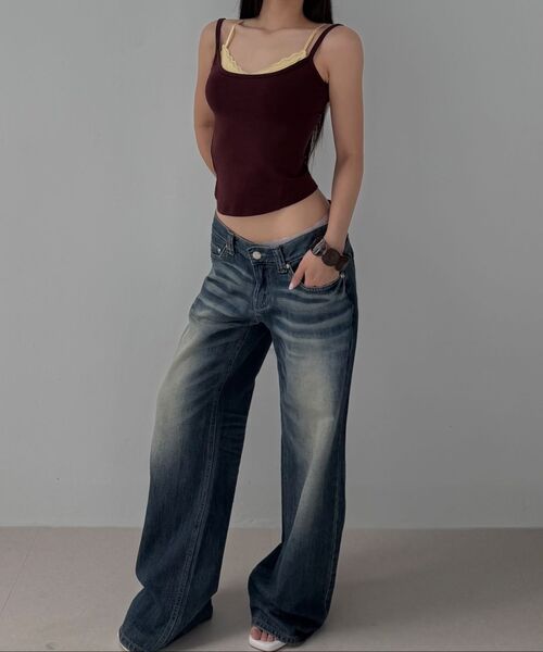 KASHIKO(カシコ)の「Nessa Lace Top Wine-Yellow(Tシャツ/カットソー・レディース・その他・FREE)」の14枚目の写真