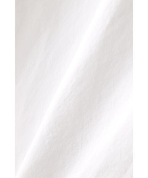 Y(ワイ)の「Y / ORGANIC COTTON HIGH DENSITY SATIN SHIRT(シャツ/ブラウス・メンズ・ネイビー/ホワイト・MEDIUM/LARGE)」の8枚目の写真