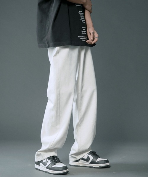 WESTBOY(ウエストボーイ)の「Y2K テーパードワイド デニムパンツ WO26W1PT01(デニムパンツ・メンズ・ライトブルー/ブラック/ホワイト/グレー・M/L)」の15枚目の写真