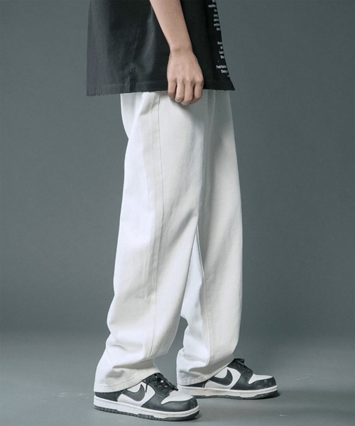 WESTBOY(ウエストボーイ)の「Y2K テーパードワイド デニムパンツ WO26W1PT01(デニムパンツ・メンズ・ライトブルー/ブラック/ホワイト/グレー・M/L)」の18枚目の写真