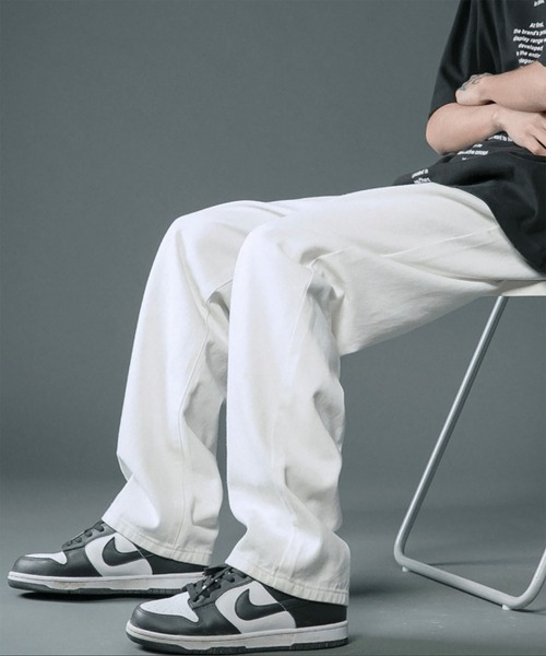 WESTBOY(ウエストボーイ)の「Y2K テーパードワイド デニムパンツ WO26W1PT01(デニムパンツ・メンズ・ライトブルー/ブラック/ホワイト/グレー・M/L)」の19枚目の写真