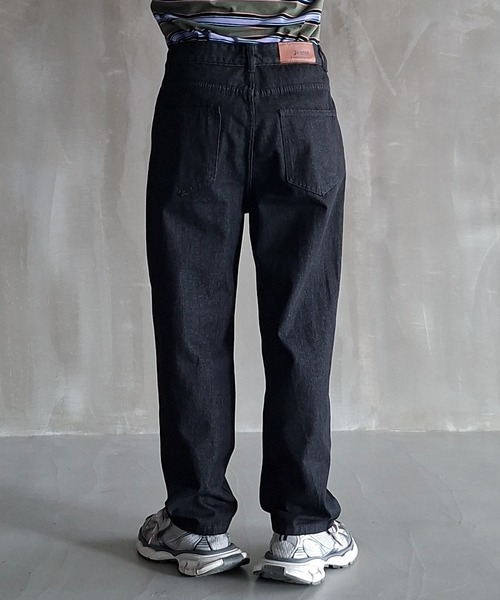 WESTBOY(ウエストボーイ)の「Y2K テーパードワイド デニムパンツ WO26W1PT01(デニムパンツ・メンズ・ライトブルー/ブラック/ホワイト/グレー・M/L)」の6枚目の写真