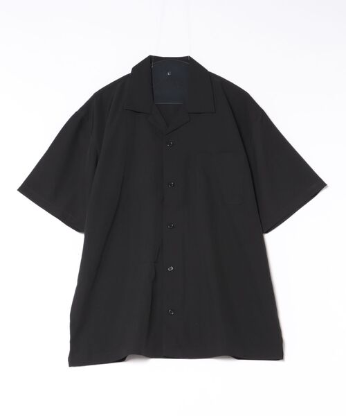 HAUS(ハウス)の「【HAUS】DRYポリストレッチオープンカラーシャツ TMS-6631(シャツ/ブラウス・メンズ・ベージュ/ネイビー/ブラック・M/L/LL)」の2枚目の写真