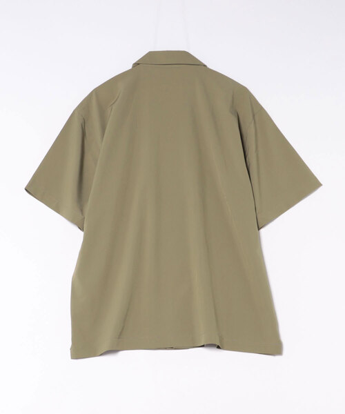 HAUS(ハウス)の「【HAUS】DRYポリストレッチオープンカラーシャツ TMS-6631(シャツ/ブラウス・メンズ・ベージュ/ネイビー/ブラック・M/L/LL)」の4枚目の写真