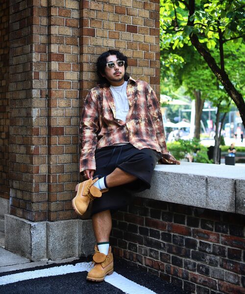 MWOONG(ムン)の「Washed destroyed bermuda P BRO(スウェットパンツ・レディース・その他・FREE)」の2枚目の写真