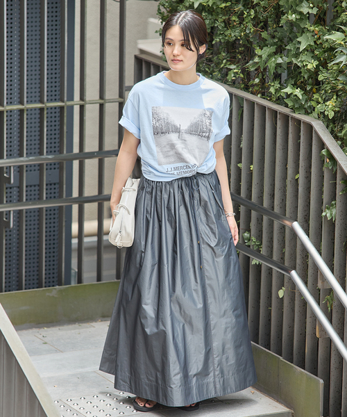 IENA(イエナ)の「J.J.Mercer/ジェイジェイマーサー フレンチフォトTシャツ C(Tシャツ/カットソー・レディース・スカイブルー・FREE)」の3枚目の写真