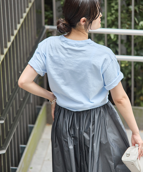 IENA(イエナ)の「J.J.Mercer/ジェイジェイマーサー フレンチフォトTシャツ C(Tシャツ/カットソー・レディース・スカイブルー・FREE)」の13枚目の写真