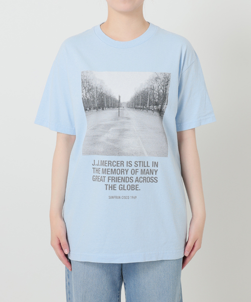 IENA(イエナ)の「J.J.Mercer/ジェイジェイマーサー フレンチフォトTシャツ C(Tシャツ/カットソー・レディース・スカイブルー・FREE)」の18枚目の写真