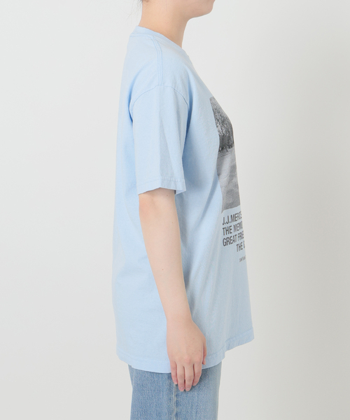 IENA(イエナ)の「J.J.Mercer/ジェイジェイマーサー フレンチフォトTシャツ C(Tシャツ/カットソー・レディース・スカイブルー・FREE)」の21枚目の写真