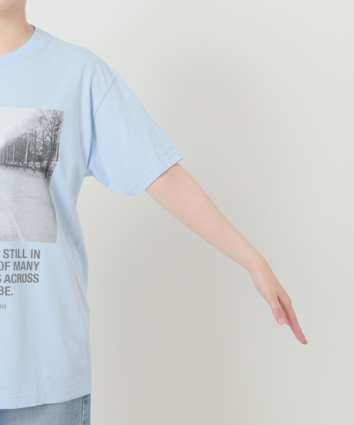 IENA(イエナ)の「J.J.Mercer/ジェイジェイマーサー フレンチフォトTシャツ C(Tシャツ/カットソー・レディース・スカイブルー・FREE)」の22枚目の写真