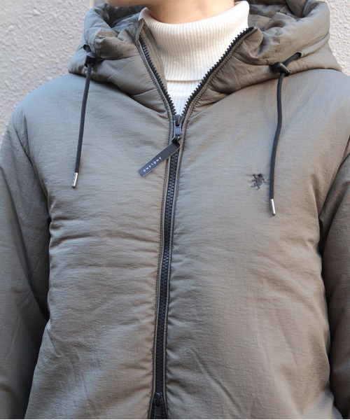 GYMPHLEX(ジムフレックス)の「Gymphlex/ジムフレックス ジップアップアウター ZIP UP OUTER GY-A0857 IED(ブルゾン・レディース・オリーブ/ブラック・14)」の3枚目の写真