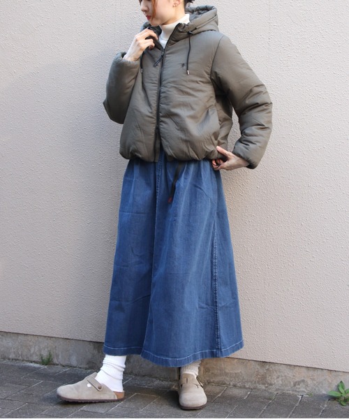 GYMPHLEX(ジムフレックス)の「Gymphlex/ジムフレックス ジップアップアウター ZIP UP OUTER GY-A0857 IED(ブルゾン・レディース・オリーブ/ブラック・14)」の7枚目の写真