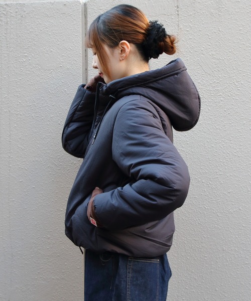 GYMPHLEX(ジムフレックス)の「Gymphlex/ジムフレックス ジップアップアウター ZIP UP OUTER GY-A0857 IED(ブルゾン・レディース・オリーブ/ブラック・14)」の13枚目の写真