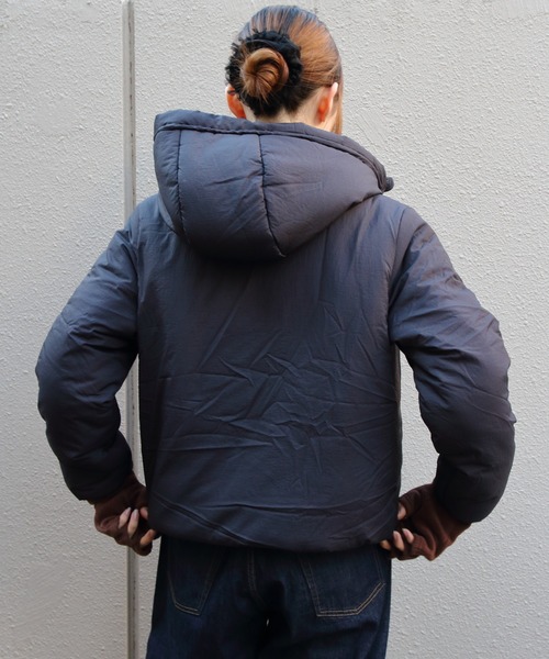 GYMPHLEX(ジムフレックス)の「Gymphlex/ジムフレックス ジップアップアウター ZIP UP OUTER GY-A0857 IED(ブルゾン・レディース・オリーブ/ブラック・14)」の14枚目の写真