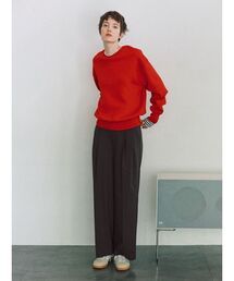 emmi | ウールミックスワイドパンツ(その他パンツ)