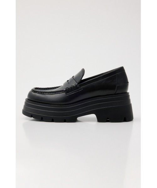 SLY(スライ)の「PLATFORM LOAFER プラットフォームローファー 秋服 冬服(ローファー・レディース・ブラウン/ブラック・LARGE/MEDIUM/SMALL)」の3枚目の写真