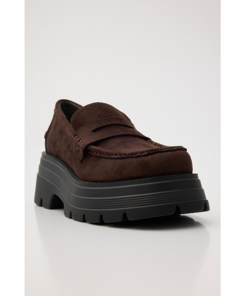 SLY(スライ)の「PLATFORM LOAFER プラットフォームローファー 秋服 冬服(ローファー・レディース・ブラウン/ブラック・LARGE/MEDIUM/SMALL)」の14枚目の写真
