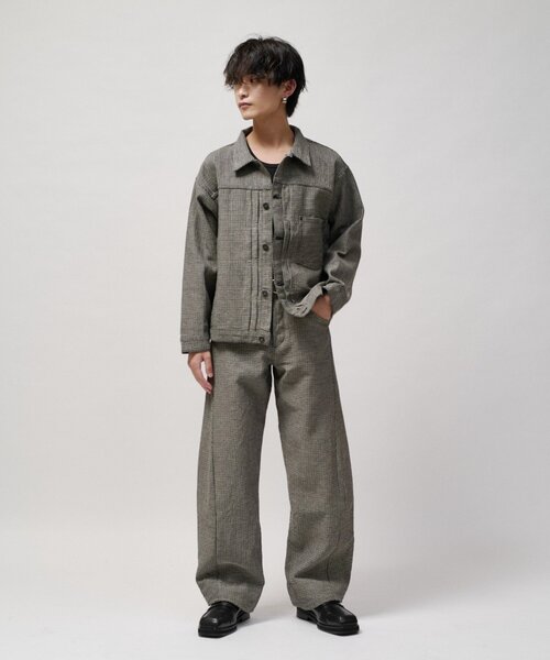 Lui's(ルイス)の「モダンデニムトラッカージャケット(デニムジャケット・メンズ・アイボリー・S/M)」の21枚目の写真