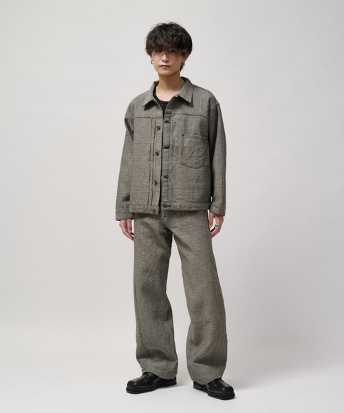 Lui's(ルイス)の「モダンデニムトラッカージャケット(デニムジャケット・メンズ・アイボリー・S/M)」の6枚目の写真
