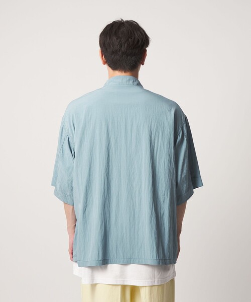 CITEN(シテン)の「<CITEN>ベンチレーションユーティリティシャツ(シャツ/ブラウス・メンズ・ライトブルー/ブラック・L/M)」の22枚目の写真