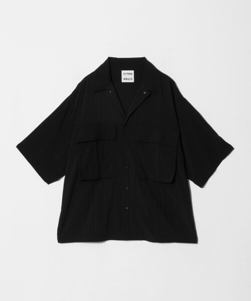 CITEN(シテン)の「<CITEN>ベンチレーションユーティリティシャツ(シャツ/ブラウス・メンズ・ライトブルー/ブラック・L/M)」の8枚目の写真