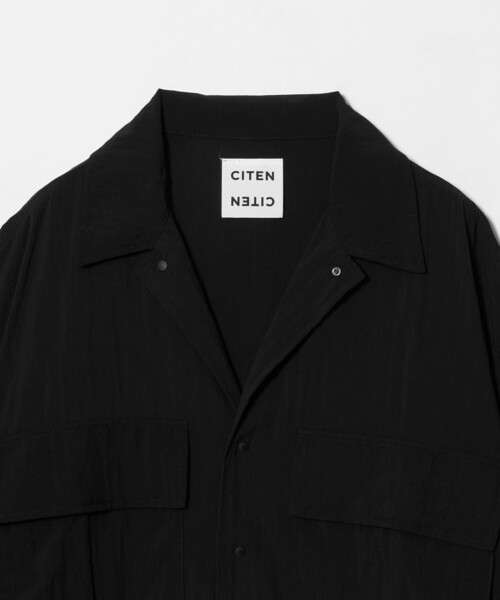 CITEN(シテン)の「<CITEN>ベンチレーションユーティリティシャツ(シャツ/ブラウス・メンズ・ライトブルー/ブラック・L/M)」の9枚目の写真