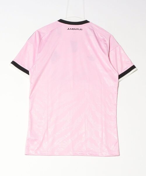 adidas（アディダス）の「ユベントス 26/27 アウェイ ユニフォーム / アディダス adidas（Tシャツ/カットソー・メンズ・ピンク・LARGE/XXX-LARGE/XX-LARGE/X-LARGE/SMALL/MEDIUM）」の4枚目の写真