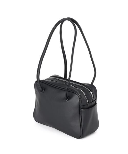 L.H.P(エルエイチピー)の「MAVYTH/メヴィス/BOX MINI SHOULDER BAG(ショルダーバッグ・レディース・ホワイト/ブラック・F)」の8枚目の写真