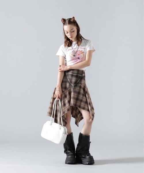 L.H.P(エルエイチピー)の「MAVYTH/メヴィス/BOX MINI SHOULDER BAG(ショルダーバッグ・レディース・ホワイト/ブラック・F)」の18枚目の写真