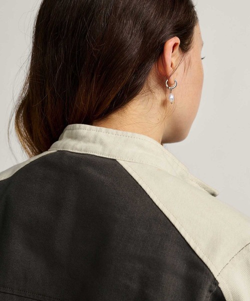 VANS(バンズ)の「ウィメンズ RYDEN バイカージャケット / Ryden Biker Jacket Faded Black VN000R3HEMV1(その他アウター・レディース・ダークグレー・SMALL/MEDIUM)」の6枚目の写真