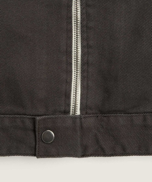 VANS(バンズ)の「ウィメンズ RYDEN バイカージャケット / Ryden Biker Jacket Faded Black VN000R3HEMV1(その他アウター・レディース・ダークグレー・SMALL/MEDIUM)」の9枚目の写真
