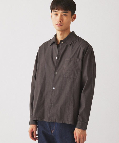 JOURNAL STANDARD relume(ジャーナルスタンダード レリューム)の「JAMES FABRIC / ジェームスファブリック ガーメントダイ シャツ(シャツ/ブラウス・メンズ・ネイビー/ブラウン/ベージュ系その他/カーキ/ブラックミックス・MEDIUM/LARGE)」の17枚目の写真