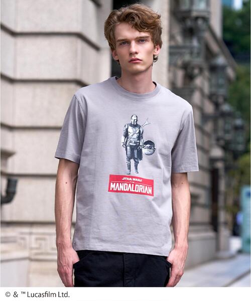 DRESSTERIOR（ドレステリア）の「STAR WARS マンダロリアン Tシャツ（Tシャツ/カットソー・メンズ・グレー/ブラック/ホワイト・90/91/94/92）」の3枚目の写真