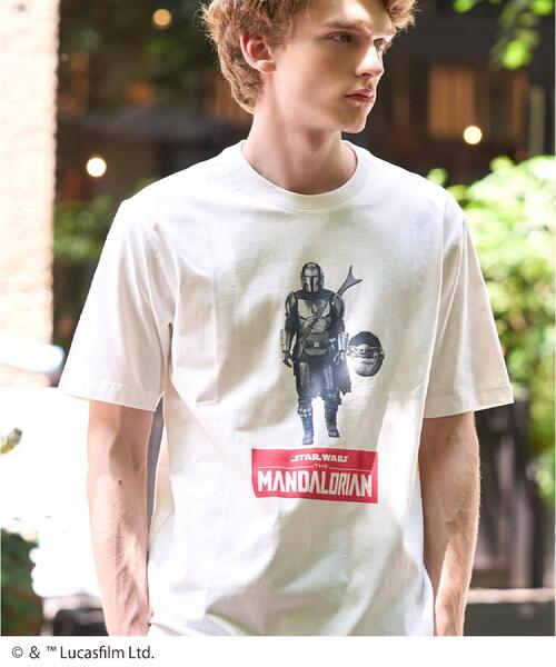 DRESSTERIOR（ドレステリア）の「STAR WARS マンダロリアン Tシャツ（Tシャツ/カットソー・メンズ・グレー/ブラック/ホワイト・90/91/94/92）」の4枚目の写真