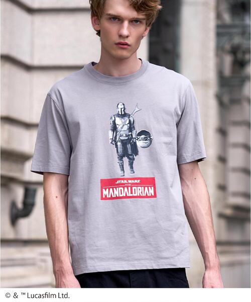 DRESSTERIOR（ドレステリア）の「STAR WARS マンダロリアン Tシャツ（Tシャツ/カットソー・メンズ・グレー/ブラック/ホワイト・90/91/94/92）」の6枚目の写真
