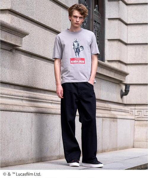 DRESSTERIOR（ドレステリア）の「STAR WARS マンダロリアン Tシャツ（Tシャツ/カットソー・メンズ・グレー/ブラック/ホワイト・90/91/94/92）」の7枚目の写真