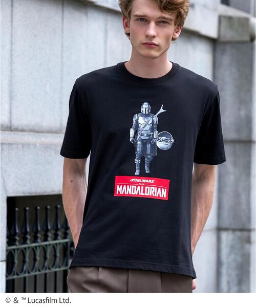 DRESSTERIOR（ドレステリア）の「STAR WARS マンダロリアン Tシャツ（Tシャツ/カットソー・メンズ・グレー/ブラック/ホワイト・90/91/94/92）」の8枚目の写真