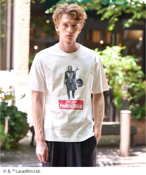 DRESSTERIOR（ドレステリア）の「STAR WARS マンダロリアン Tシャツ（Tシャツ/カットソー・メンズ・グレー/ブラック/ホワイト・90/91/94/92）」の12枚目の写真