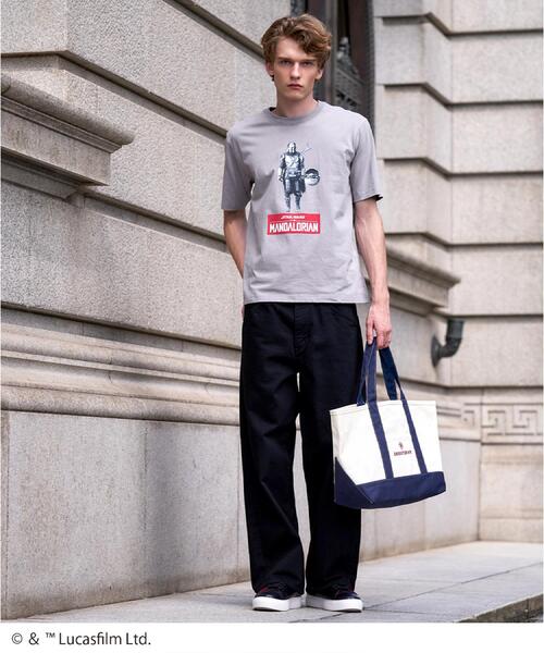 DRESSTERIOR（ドレステリア）の「STAR WARS マンダロリアン Tシャツ（Tシャツ/カットソー・メンズ・グレー/ブラック/ホワイト・90/91/94/92）」の17枚目の写真